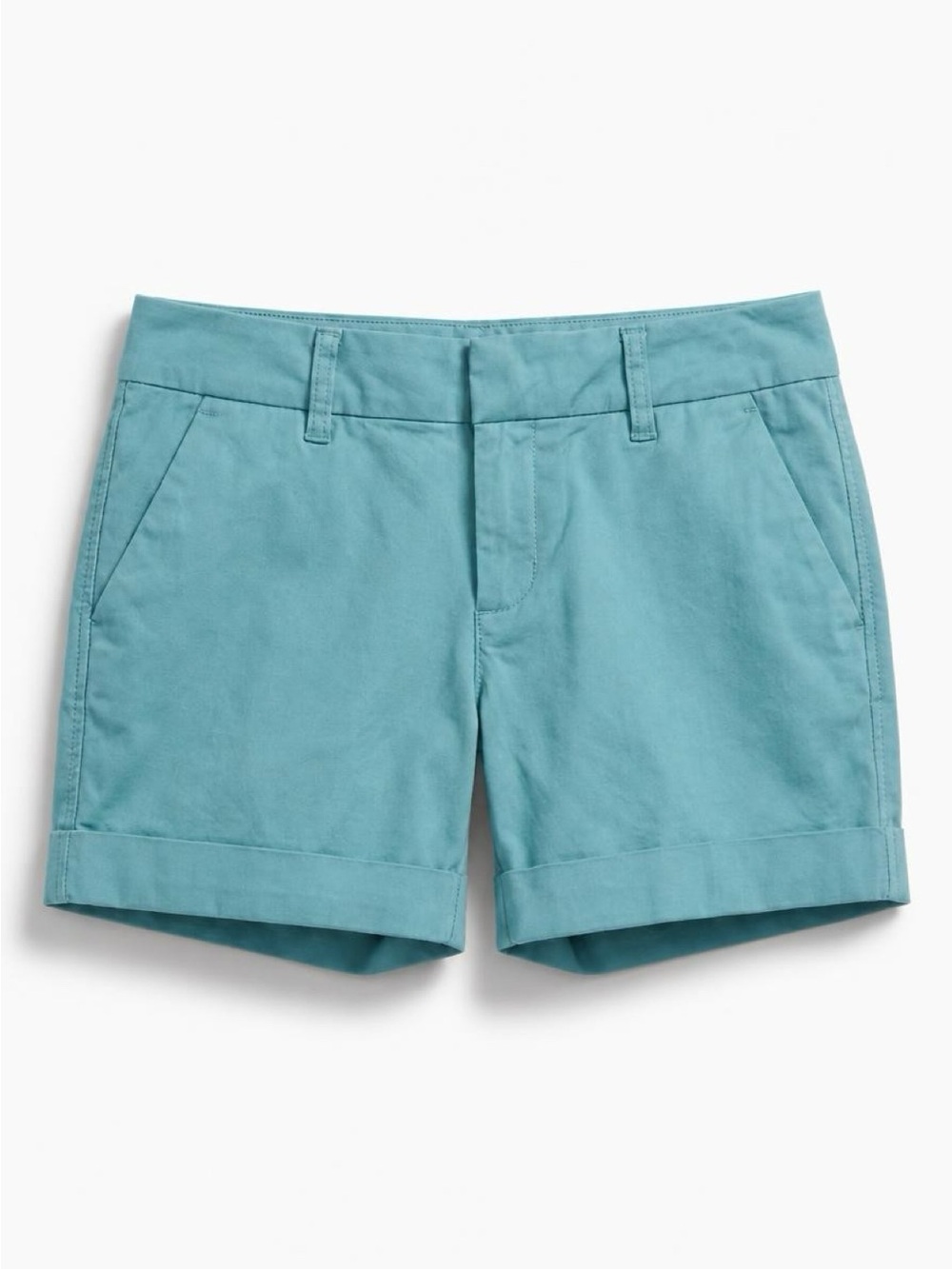 Dear John Teal Casual High-Waist Shorts THE BEST SHORTS EVER!!! Sz 12 fit like10